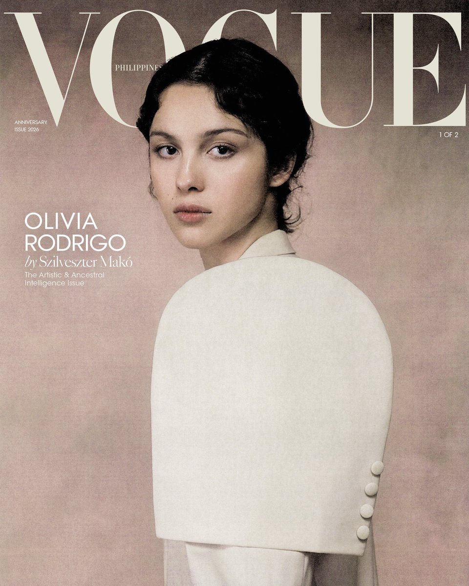 PopBase's tweet photo. Olivia Rodrigo graces the cover of Vogue Philippines. https://t.co/e1R98yq5eU