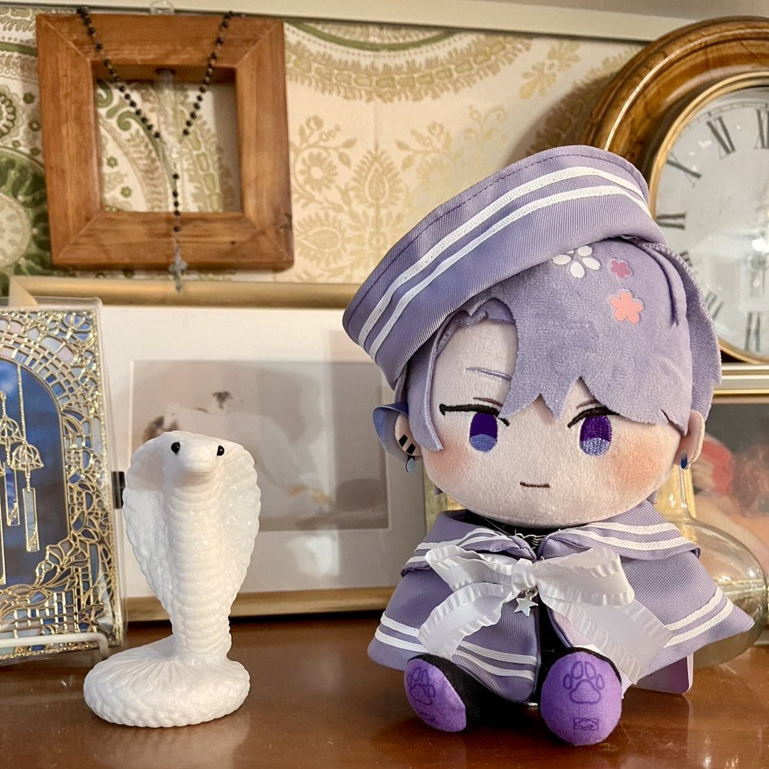 elle_mochi's tweet photo. 友人宅の雨さんの着画が届いたので💜💜💜かわいすぎる💜💜💜背景オシャレすぎる💜💜💜 https://t.co/YkxWZuJc2M