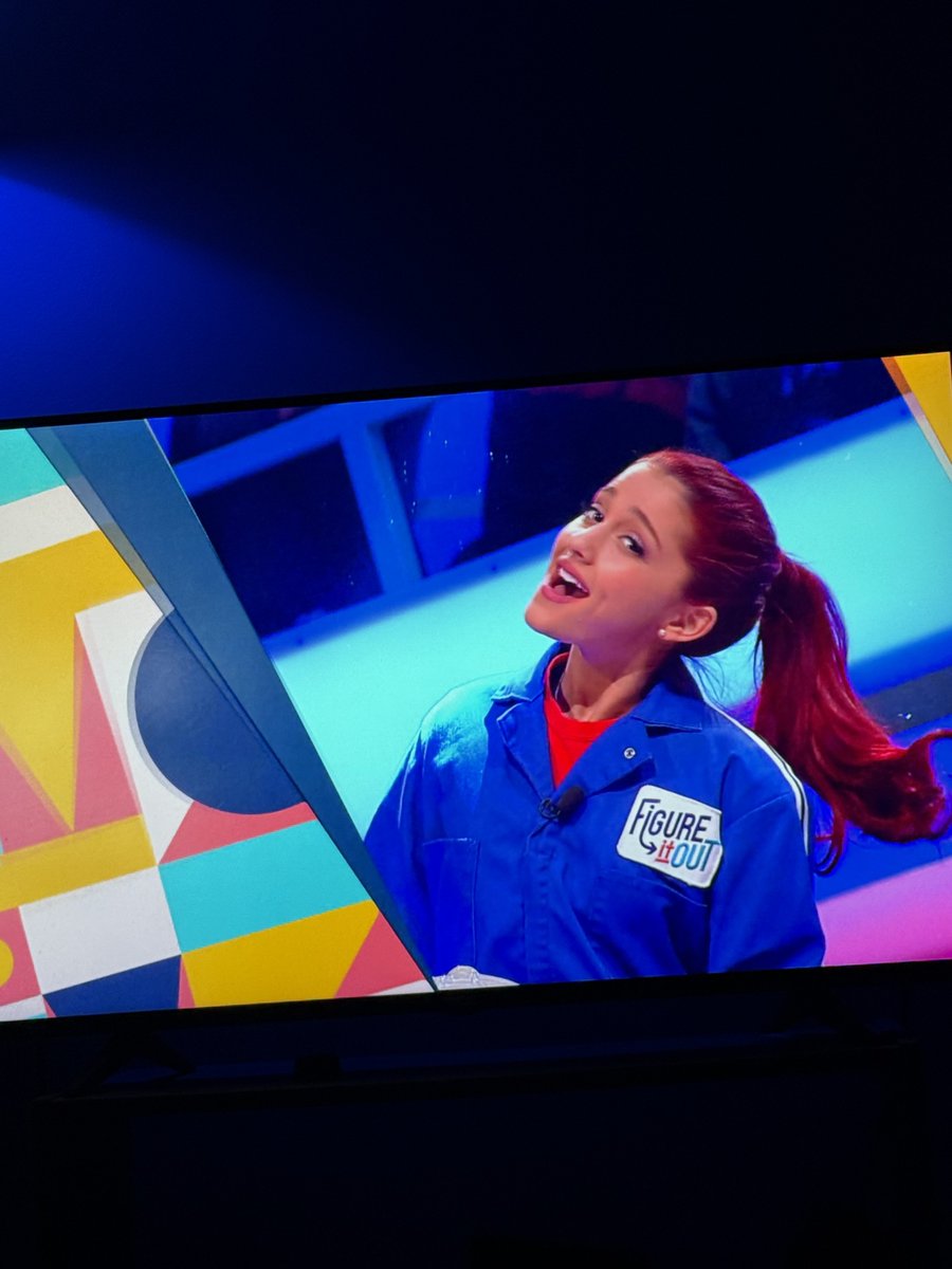 cambeserious's tweet photo. watching ariana on a nick game show back in 2012 😭 https://t.co/5RqApuMzsp