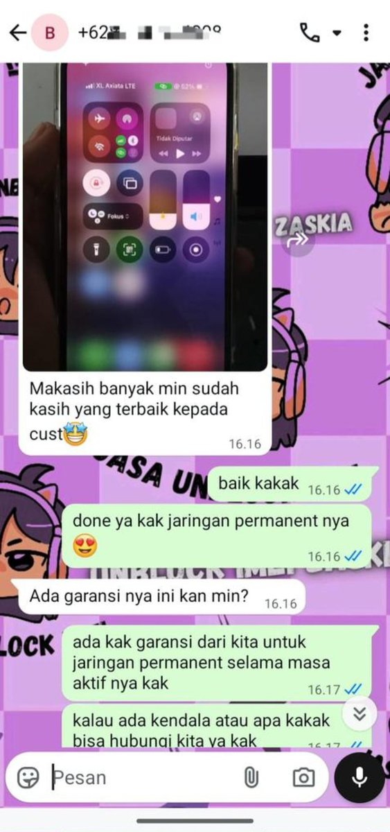 tcumblers's tweet photo. JASA UNBLOCK DAN UNLOCK SIM, BUAT JARINGAN IMEI BERMASALAH ATASI DISINI 

 MULAI DARI HARGA ✨
❇️ 3BULAN ( 200.000 )
❇️ TRI ONLY ( 150.000 )
❇️ BEACUKAI ( INBOX )

DONE HITUNGAN JAM,AMAN DAN MUDAH, BERGARANSI ALL OPERATOR, AND TRUSTED

https://t.co/kcdmbWH8Dd https://t.co/G4HNp1OmIC
