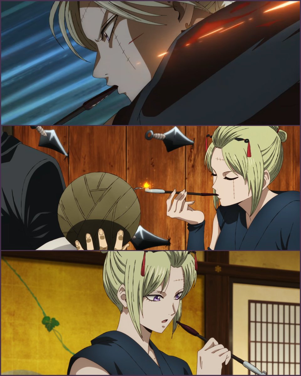 animecorner_ac's tweet photo. Best girl Tsukuyo reanimated 🥺💜🌙

Anime: Gintama the Movie 2026: Yoshiwara in Flames https://t.co/f8F7olhbwN
