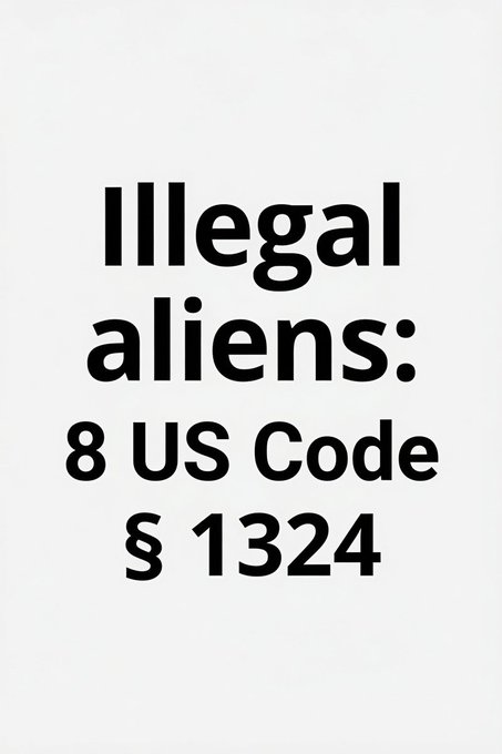 Boyajian_Writer's tweet photo. Read 8 US Code Sect. 1324:
https://t.co/mBo6FZZQOm
It OUTLAWS:
➡️ENCOURAGING aliens to enter/reside in the US. #Sanctuary cities/states do that.
➡️#HARBORING #aliens. Officials/police do that when they don't turn over illegals to #ICE, especially in response to a #DETAINER. https://t.co/Oh09djZxrt