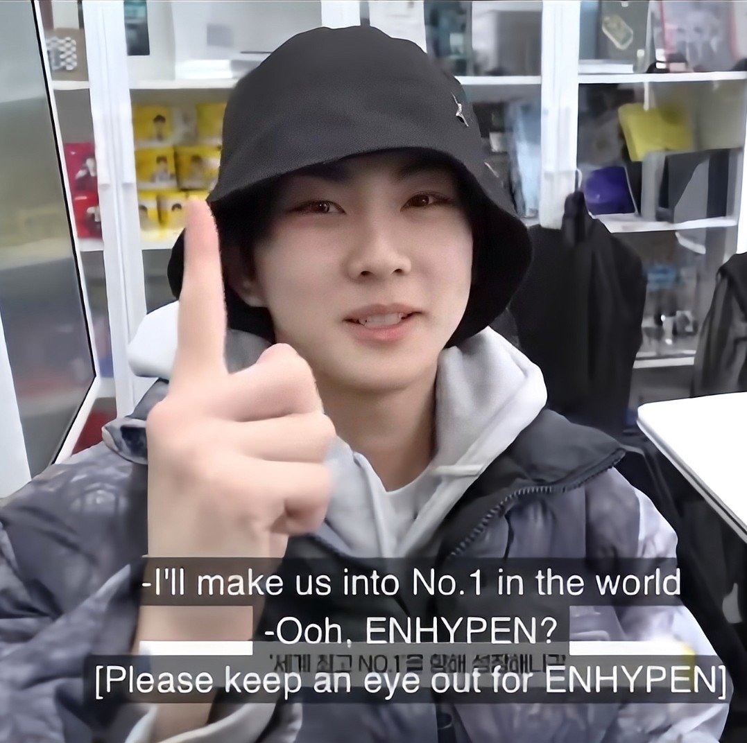 jungwon_mine's tweet photo. did we make it?                           yes, we did. https://t.co/x2yy2cnc1G