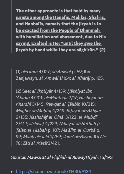 thebluecros's tweet photo. @Nadi_alkhayr @Jahilterminator @AxadJimco It just depends how you define force then. The conquered had three options; death, Islam or a burdensome tax with constant humiliation. https://t.co/OtF8r0ruOO