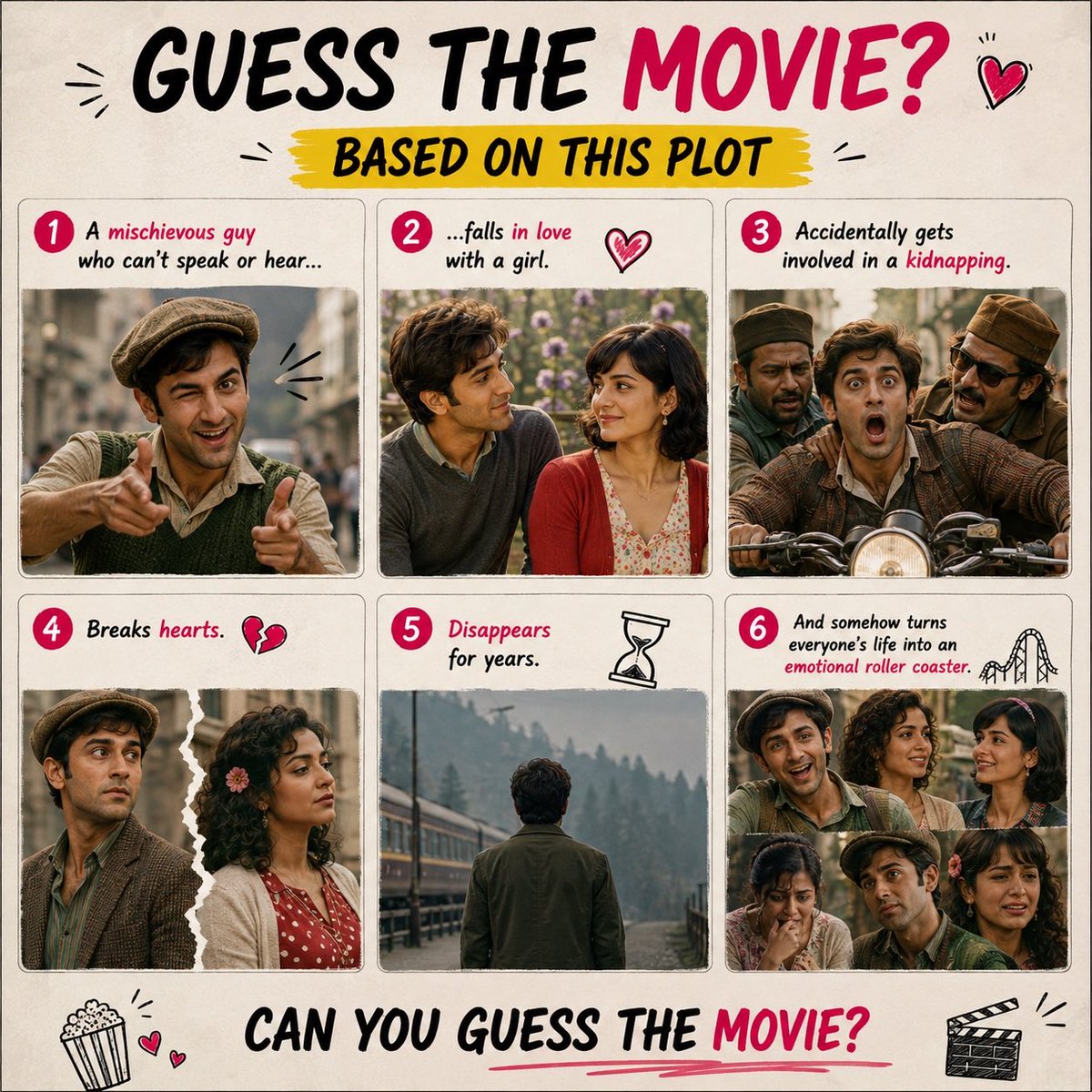 ThePlotTest's tweet photo. A powerful performance without a single dialogue. 😍

Guess the Bollywood movie. 👀 https://t.co/M7nIlkxZ8S