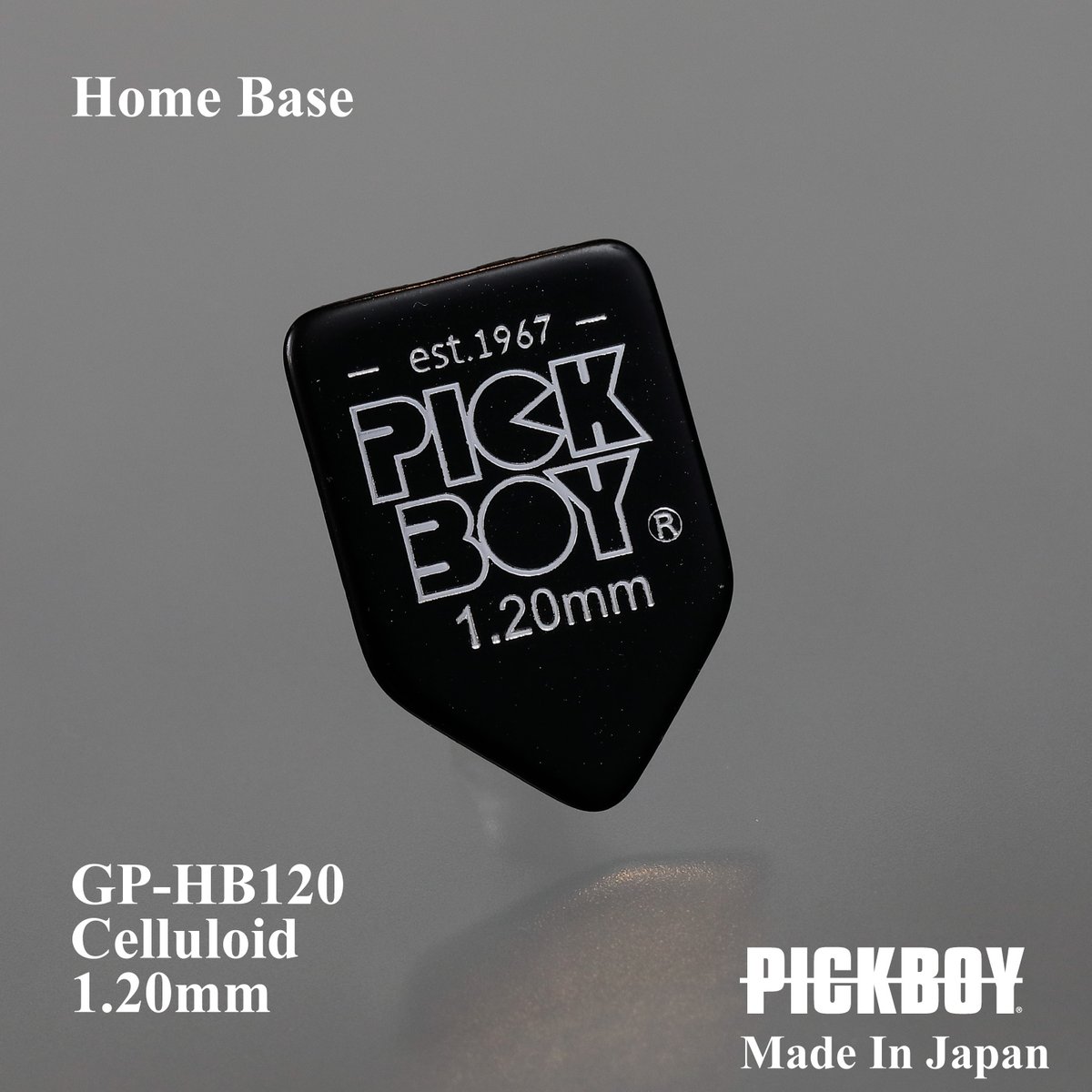 PICKBOY1967's tweet photo. ホームベースタイプは弦に当てた際のブレが少なく力強くクリアな音を出しやすい設計🎉🎉

👉👉一音一音をしっかり出すリードプレイに✨✨
👉👉細かなニュアンスを出したい方✨✨

詳しくは▶️▶️https://t.co/T5M8YFz6HW

Home Base
 
GP-HB120
Celluloid Picks
1.20mm

#PICKBOY #Guitarpicks #Celluloi https://t.co/PePrklKC8y