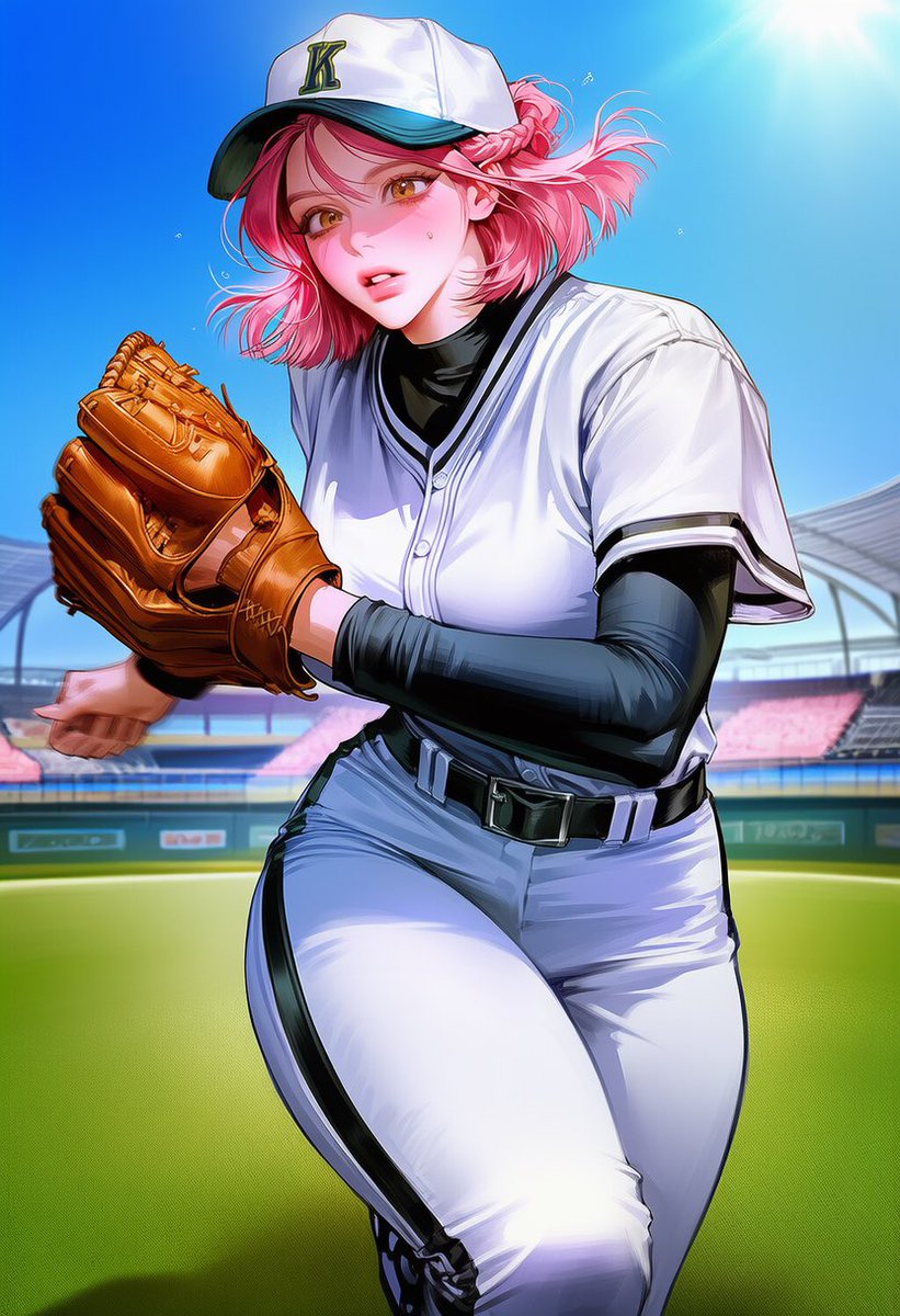 han_yul972's tweet photo. {프롬 공유} (4.5/5) 야구 공던지기

masterpiece, best quality, ultra-detailed, highres, full body, pitching, dynamic pose, mid-action, baseball pitcher, baseball uniform, baseball cap, baseball glove, wearing baseball glove, baseball cleats, white pants with single black https://t.co/xrPFFjcA4V