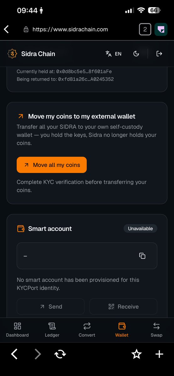 Challengevt86's tweet photo. @maljafeiri My account already has the blue checkmark, yet the system is still prompting me to complete KYC. Could you please help me understand what I might have done wrong? https://t.co/naneD5i7C0