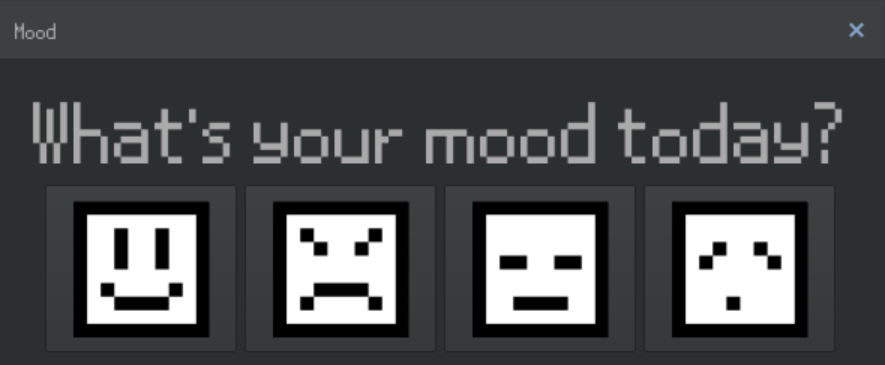 zeroipdev's tweet photo. What's your mood today? #gamedev #indiegame https://t.co/r4aE4I4rRk