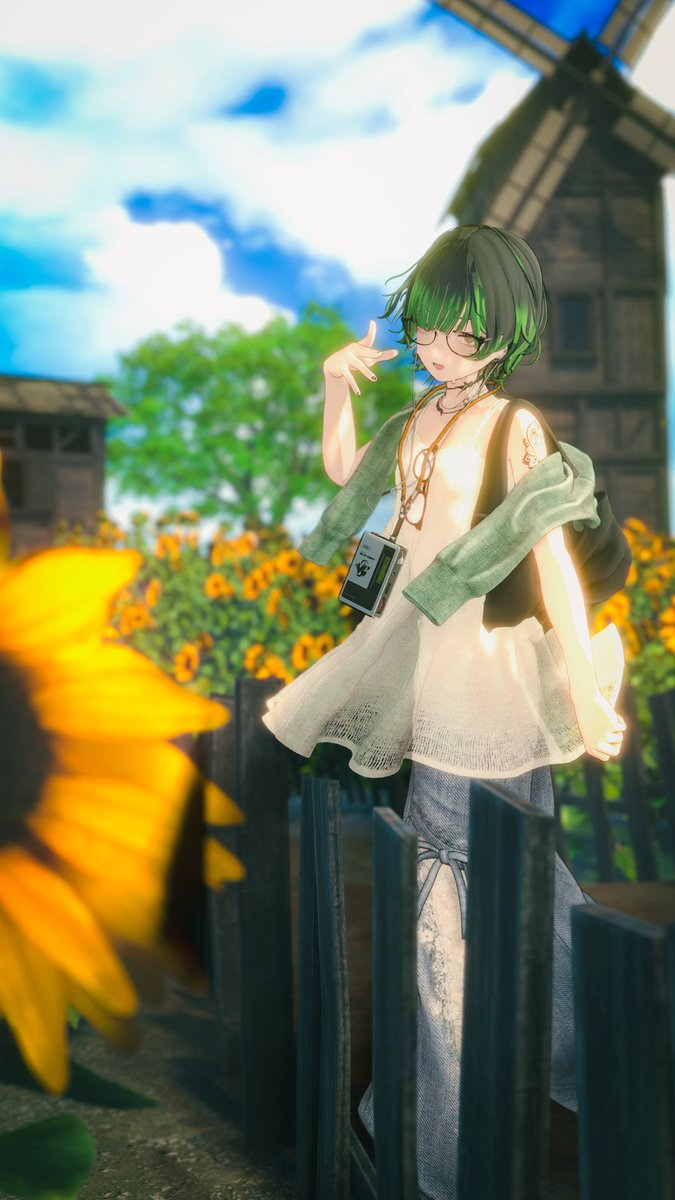 HSMYchan's tweet photo. ８月！珍しくふりふりしたの多かったかも
#VRChat #Lapwing3D https://t.co/eVey4iOp1E