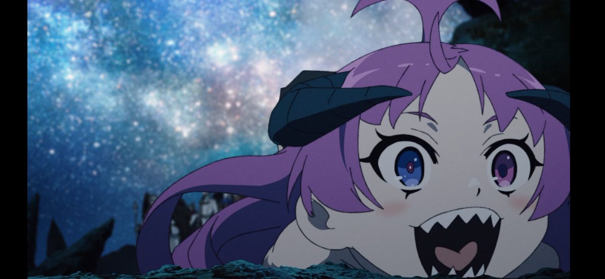 hiderionZERO's tweet photo. #無職転生 3期10話
早々に病を治す草を持ち帰る算段は
ついたが謁見した魔王が面倒い奴で
その逃走劇は頼りになる2人の尽力
甲龍王も出陣し事なきを得たが
カールマンなる名は重要そうで
大帝も笑かしてくれたが
何を信じるかも大事で
これで彼女を救えると安堵するも
遂に4回目が…構えつつ楽しみたい https://t.co/rCX7YwS4nA