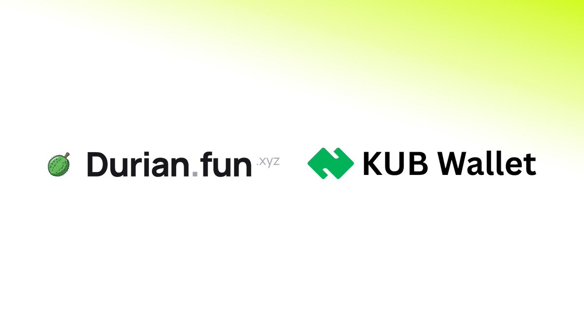 duriandotfun's tweet photo. @duriandotfun × @KUBWallet
Closer. Faster. More seamless.
Your gateway to on-chain fun on @KUBChain just got better. https://t.co/D5NhZ0eD6o