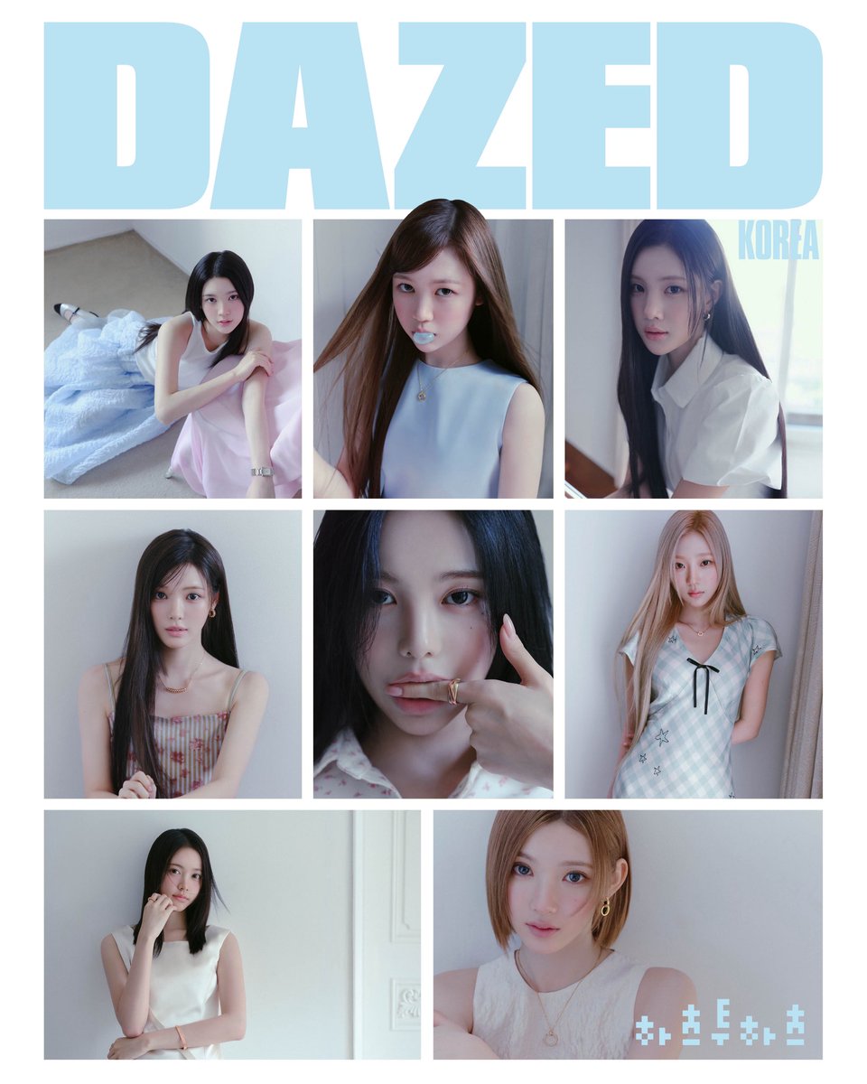 DazedKorea's tweet photo. 하츠투하츠는 하나 #협찬

하츠투하츠 @hearts2hearts
IN @cartier
WITH @dazedkorea

The Cover for 2026 SEPTEMBER issue of <DAZED> KOREA

패션 매거진의 꽃이라 불리는 셉템버 이슈. 예술과 패션의 이야기로 가장 바삭할 9월, <데이즈드>는 까르띠에와 함께 동시대의 꿈을 가장 선명하게 보여주는 아티스트 6팀의 모습을 담아냅니다. 다정한 메시지로 마음을 잇고, 함께 더 큰 '우리'로 나아가는 신비로운 여덟 소녀. 하츠투하츠가 바로 그 여섯 번째 주인공.

The iconic September Issue. <DAZED> KOREA x Cartier presents six artists illuminating modern dreams. Connecting hearts as a greater 'us', Hearts2Hearts takes the spotlight as our sixth feature.

director MILKY
editor SSONG
text DAMA, MYUNG
fashion KIM WOOK
photography RONI AHN
art SERI, HACHI
hair KIM SOHYUN, NAM MIKYUNG
makeup KIM SUYEON, CHOI DAYOUNG
nail LIM MISUNG
set LEE YESEUL
assistant KKUM

하츠투하츠와 함께한 <데이즈드> 9월호는 8월 31일 오전 11시부터 프로필 링크를 통해 구매가 가능합니다. <DAZED> KOREA orders open via link in bio at 11AM KST, August 31.