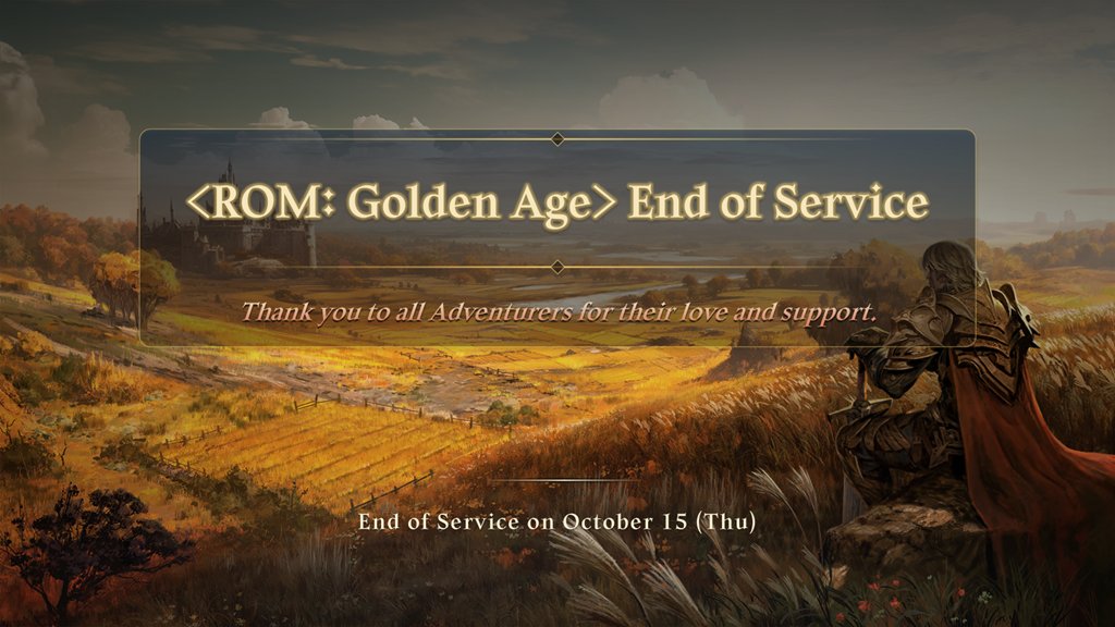ROMonCROSS's tweet photo. After much deliberation, we have made the difficult decision to end service on October 15, 2026 (Thu) 🕊️

Thank you for all the love and precious memories in <ROM: Age Golden> 💛

Please check the link below for the full schedule and details 📜
 👉️https://t.co/U0gItAPI38 https://t.co/Z3s3JWrAuD