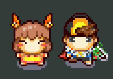 dumbugy's tweet photo. For round 9 we have @Pachi_Pachi_fan's OC in the style of Drawn to Life #pixelart #ドット絵 #DrawnToLife https://t.co/BcfyvtmPzx