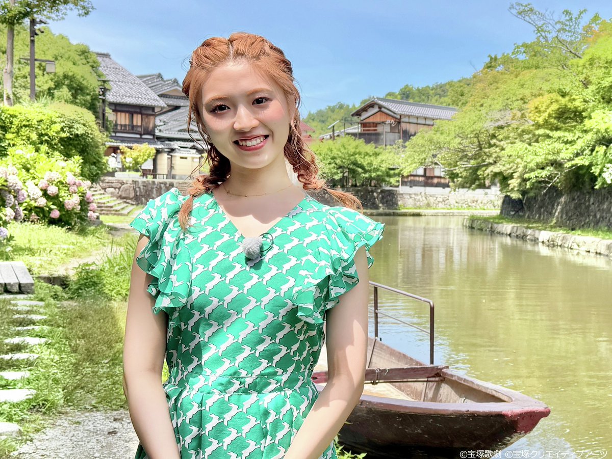 skystage_info's tweet photo. 【My Little Journey #9】
若手スターがキラキラとした舞台を離れ、小さな旅に出かけます。旅先での出会いや発見に、どんな素顔を見せてくれるのでしょうか。今回は星組の乙華菜乃が滋賀・近江八幡を訪ねます。
明日1日(火) 20:45初回放送、お見逃しなく！ https://t.co/Yer0jgVNh7