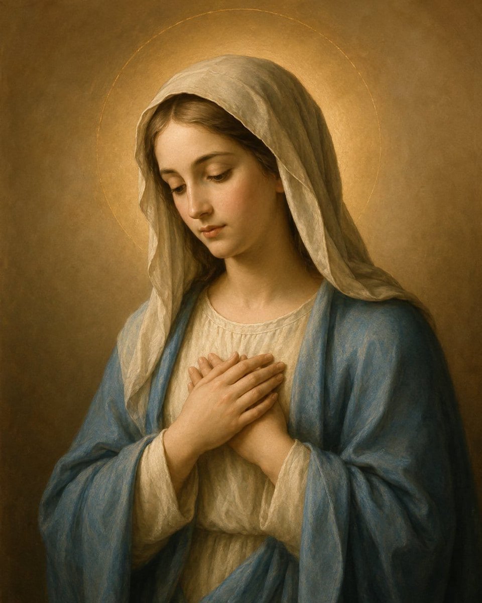 adelamiravet's tweet photo. 🙏🙏🙏
🌹🌹🌹

Dios te salve, María, 
llena eres de gracia;
el Señor es contigo.
Bendita Tú eres 
entre todas las mujeres,
y bendito es el fruto de tu vientre, Jesús. 

Santa María, 
Madre de Dios,
ruega por nosotros, pecadores,
ahora y en la hora de nuestra muerte. 
Amén 🙏 https://t.co/spu6Iuu3rJ