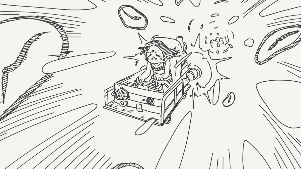 horideiyasumi's tweet photo. 諦めない絵です。(初出:2025/07/01) https://t.co/mK7WDNzQPb