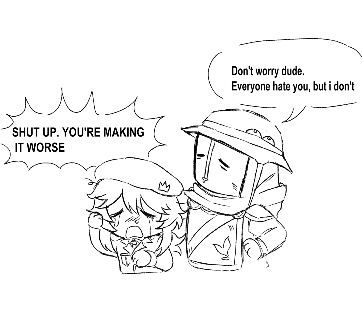 zinoliz's tweet photo. Finally got the motivation to draw
#Gravedigger #robloxartㅤ https://t.co/p7iHfpnyYu