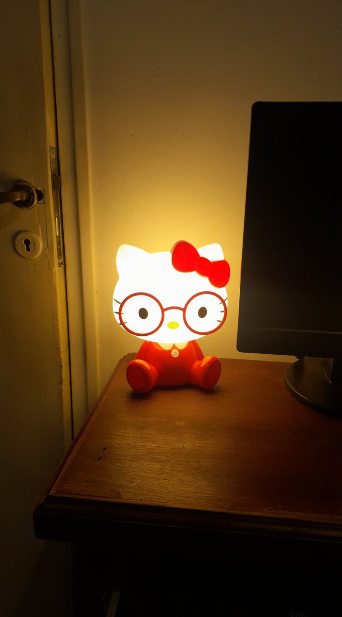 IARAnetien's tweet photo. Mi nueva lámpara 🐱🎀💡💕 https://t.co/4J5o9bymA3