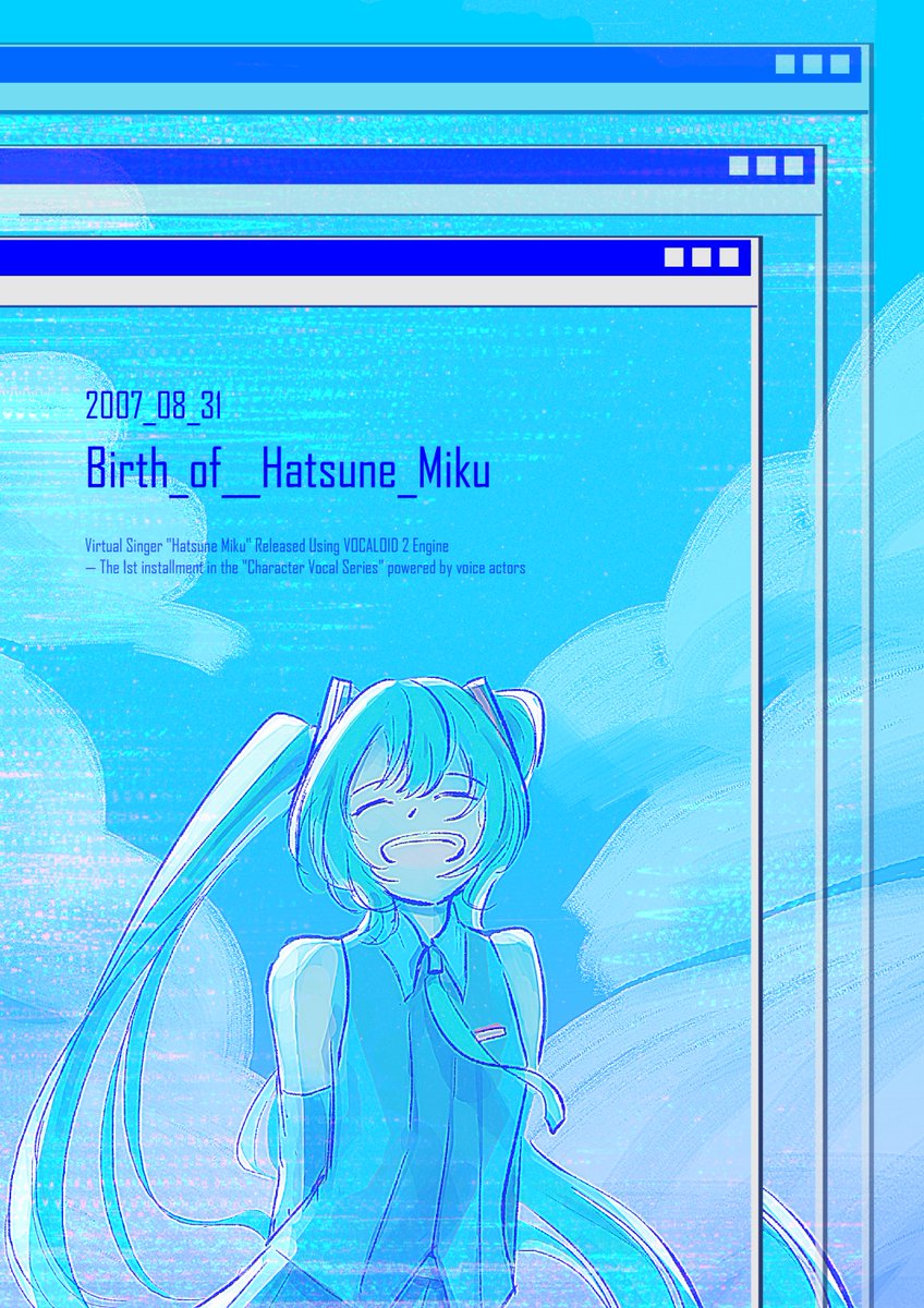hsin3115's tweet photo. #初音ミク生誕祭2026
#初音ミク誕生祭2026 https://t.co/Hof8CD2uxB