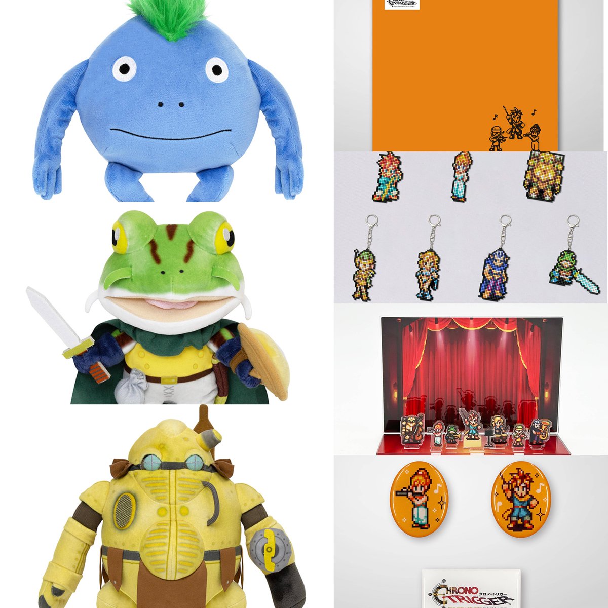 guernicass4's tweet photo. クロノ・トリガーの新商品一挙23商品がスクウェア・エニックスe-STOREにて予約開始されました！

鳥山先生の原作絵を使用した商品も多数あります！

https://t.co/sMdmjQlFsB https://t.co/qUGV8IMxK2