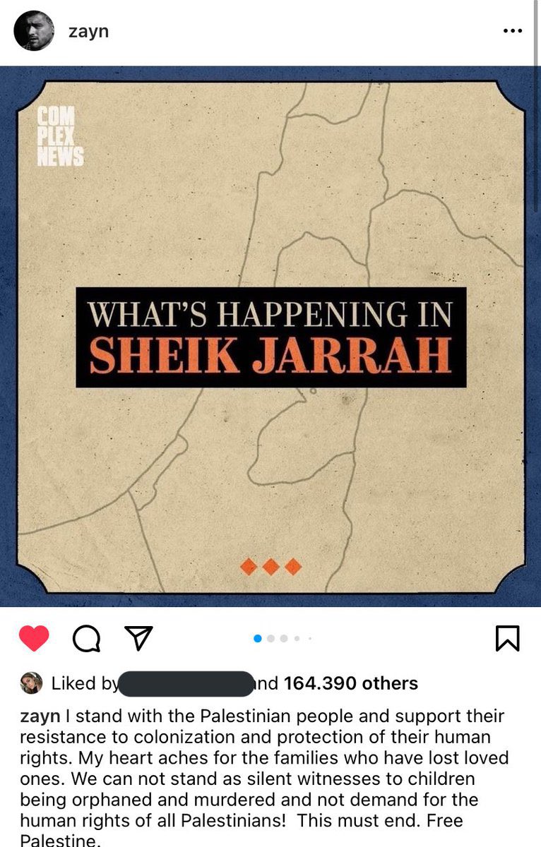 coymalik's tweet photo. people just love talking shit without knowing anything…zayn has consistently stood for palestine since 2014, even got d*ath threats due to it. months later, in the same year he wore a keffiyeh proudly at the airport. he has never shied away from standing for the right and if you can’t see that, you’re the problem.

mind you, these same people (even my own locals) were going crazy under the same account’s page when that z!o ex-bandmate of his said his half-assed “correct” when someone said viva palestina at his show 🫩
