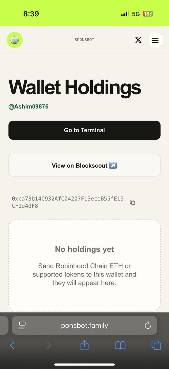 Ashim09876's tweet photo. @Ponsbotfamily 

Instant claim $4 FREE Per Account 🪂

- Go to: https://t.co/jALpI6cRHU
- Connect your X account
- Then reply to @Ponsbotfamily:
show my wallet

After that launch your token:
@Ponsbotfamily launch TokenName ticker $TICKER

Done ✅ https://t.co/SqMmeAtMua