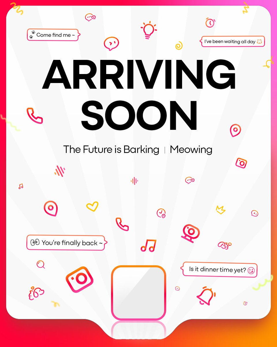 petpogo's tweet photo. ✨🐾 Something new is coming for pets and their families.

A new era of AI-powered pet care is about to begin.

Stay tuned. 🐶🐱

#petpogo #PetPhone #AIforPets https://t.co/ljGCtAi0ut