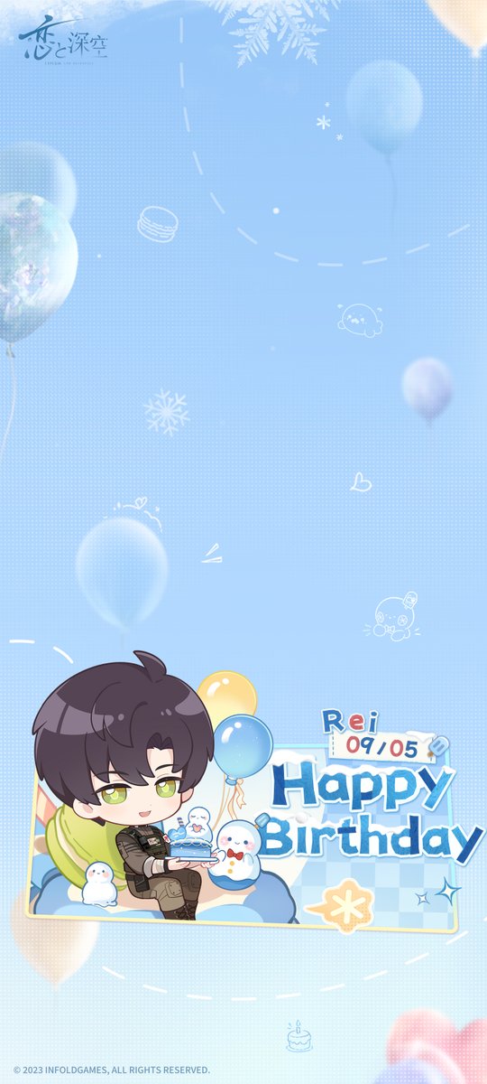 LoveDeepspaceJP's tweet photo. 【壁紙プレゼント】

急遽、支援のためクロムへ向かうことになったけど、
幸い、彼の誕生日を一緒に迎えることができる。

戦塵のざわめきがまだ収まらない中で、
無事に寄り添えることの尊さを改めて知る。

一番会いたいと願ったその瞬間、
彼はあなたに向けて腕を広げている。
その手を取って、一緒に彼の誕生日を迎えようーー

レイバースデー壁紙をプレゼントいたします🎁
スマホ＆PC用のロック画面、分割壁紙をご用意しました。

ぜひ保存して、お気に入りのデバイスに設定してください❣

#恋と深空壁紙
#恋と深空