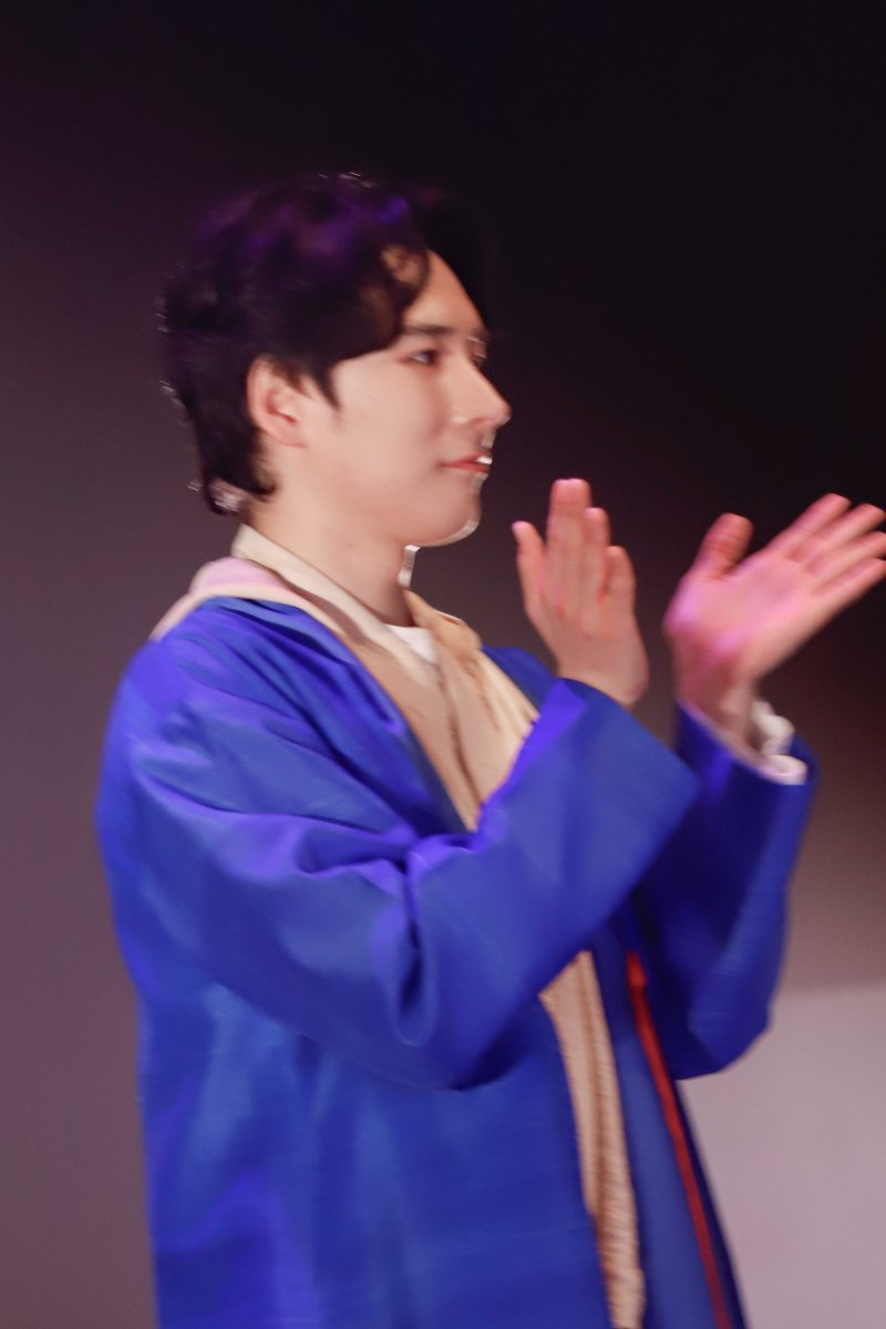 hope__0808's tweet photo. 260428 창작 가무극 <청사초롱 불 밝혀라> 보성 커튼콜 

노들 役 #이기완 배우님 https://t.co/xoenoxf8K5