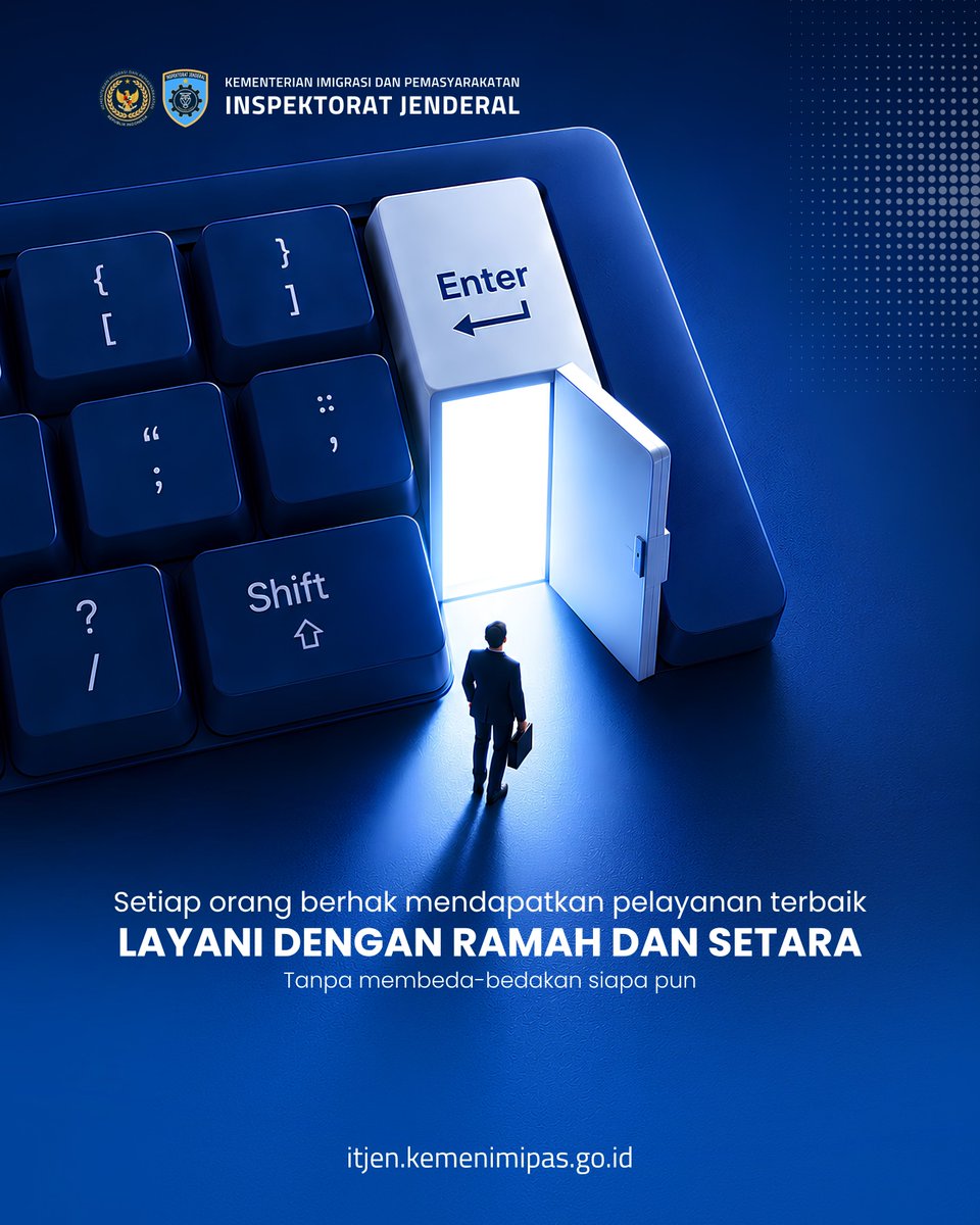 itjen_imipas's tweet photo. Setiap langkah dalam bekerja selalu memiliki arti.

Mulailah dari langkah sederhana
Mulailah dari diri sendiri
Mulailah dari apa yang bisa kita lakukan hari ini
Karena Setiap Langkah Membawa Makna

#InspektoratJenderal #ItjenKemenimipas #Kemenimipas #Pengawasan #BersamaMelangkah https://t.co/j1CUsrYDBU