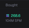 cooldevisback's tweet photo. dev wallet almost bought back 300 SOL into the chart

the floow only keeps increasing. this tek is much better than any BANKCOIN we've seen that ran to millions

$SFM is worth billions https://t.co/CgFm8vaNHN