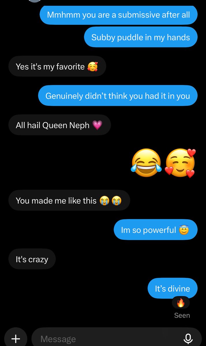 broke4neph's tweet photo. From messy brat to utterly devoted in a matter of days🫦 https://t.co/h8QNICDeFI
