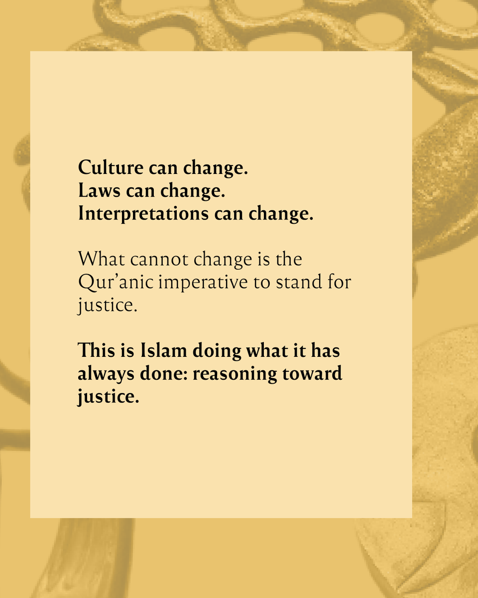 musawah's tweet photo. Tell us: what practice in your community is presented as "Islamic" but isn't? 
#MusawahMovement #FreeOurFamilyLaws #IslamicFeminism https://t.co/Bp2KCSglHP