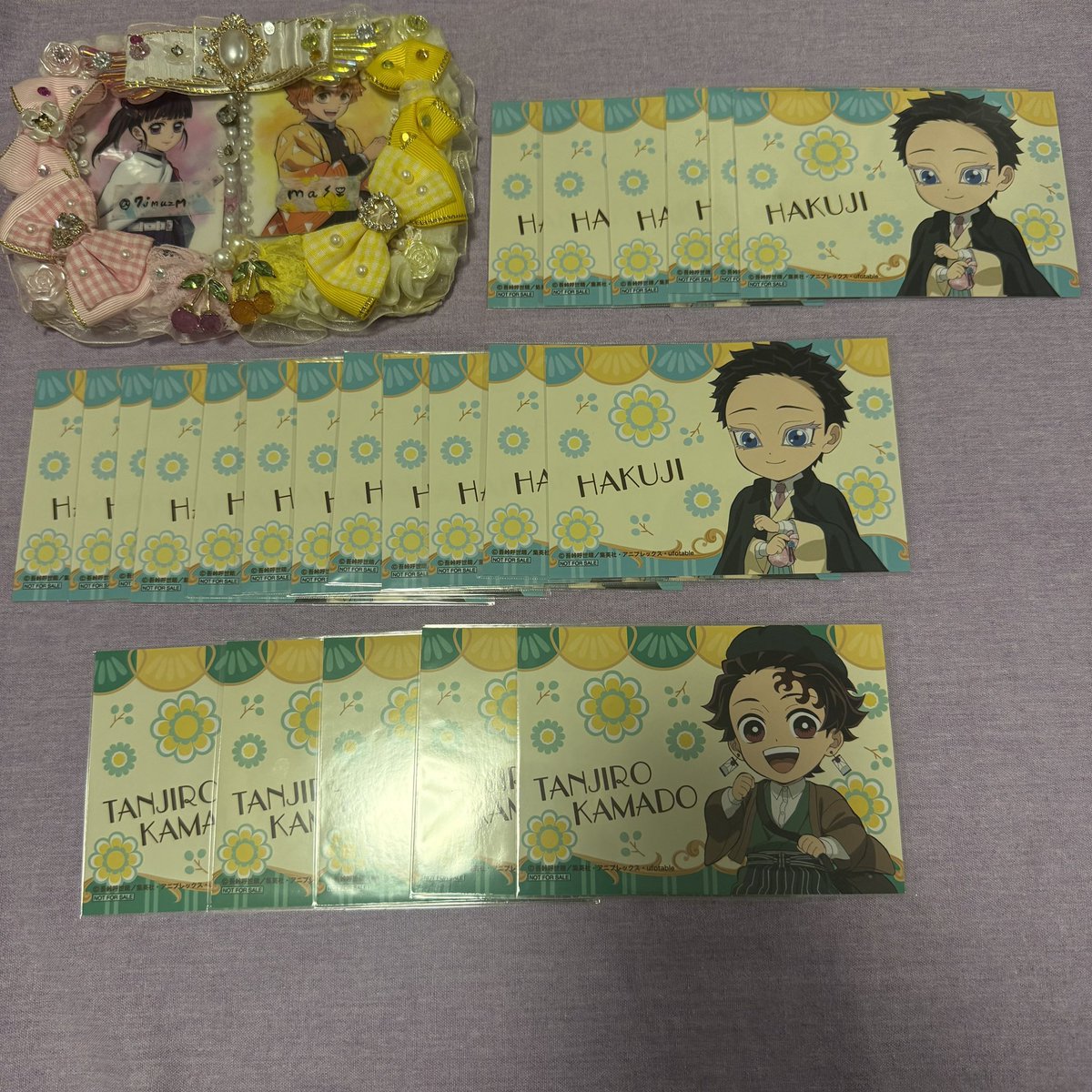 7jmuzM's tweet photo. 〜交換、譲渡〜
鬼滅の刃 アニメイト フェア　特典　ブロマイド　クリアしおり

譲
クリアしおり
⭐︎義勇2.炭治郎2.しのぶ2. 狛治2.恋雪2
⭐︎義勇32.炭治郎6.しのぶ26.狛治18
求
クリアしおりカナヲ＞ブロマイドカナヲ＞善逸
北九州　カナヲショップカード

⇨ https://t.co/36evg6EgPW