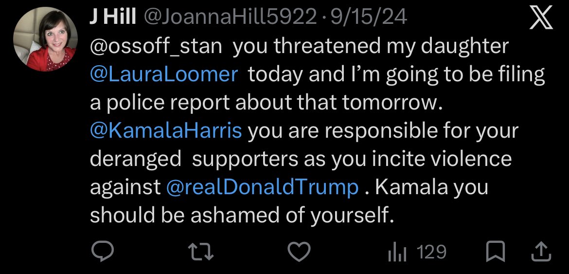 hippyresident's tweet photo. Who is Joanna Hill @LauraLoomer? https://t.co/QLnJwP9EnF