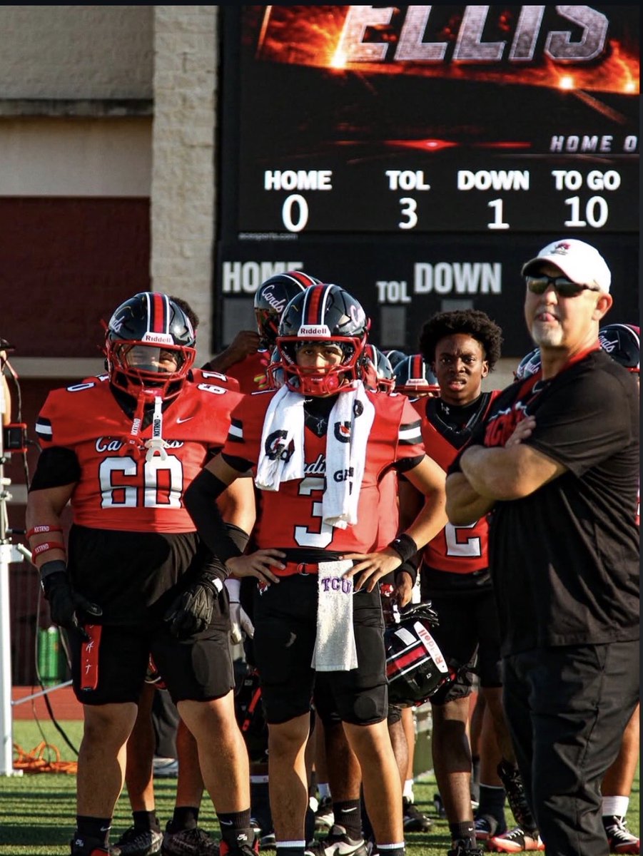 BNitcholas's tweet photo. The 2026 MacArthur Cardinal Football team is off to good start with a 32-26 win over Creekview. Proud of everything we have had to overcome so far!  Week 2!! #CardinalTough @IISDAthletics @IrvingISD @MacArthurTX @MacArthurCards https://t.co/bRSinrVeU4