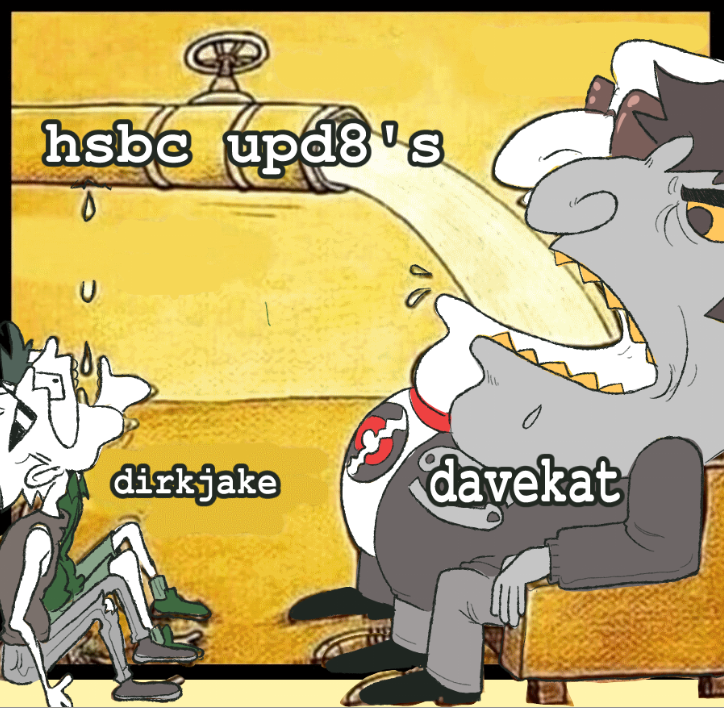 docileRoamer's tweet photo. CRUCIFY ME!!!!

#hsbc #dirkjake #davekat https://t.co/cTLpTlhjzy