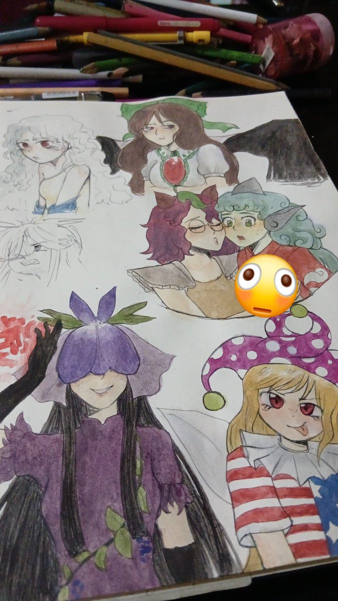 TouhouFenkoday's tweet photo. #Touhou19 osi carajo https://t.co/5ZGQZLb9Un