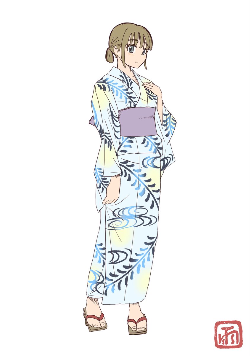 ucquaurata's tweet photo. この夏浴衣描いてなかったやべえのらくがき https://t.co/LGM87dp3xR