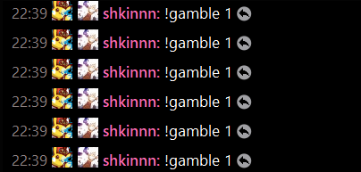 OSOS_Updates's tweet photo. OSOS nightly gambling segment!!  (it's been a week straight of this shit bro. ENOUGH) https://t.co/IYZ8JJajdF