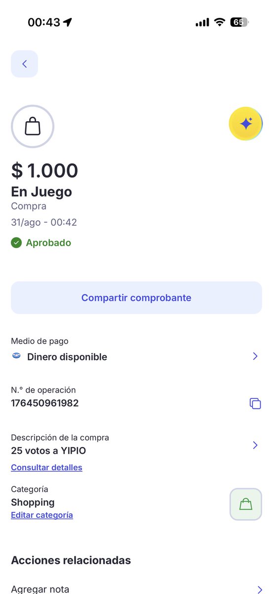 s80mkw's tweet photo. @cotyverse @idkjlyn 50 votos a YIPIO AL 9009 https://t.co/C7r56BJqbA