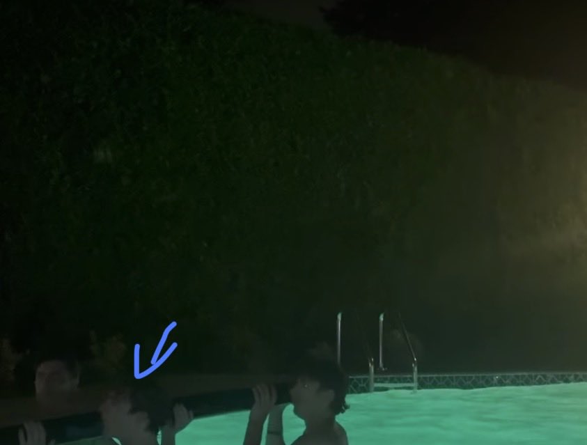 JaySanos2's tweet photo. Here’s a video from last year showing Walker in the pool with his friends and there’s no sound due to his friend muted it. https://t.co/e4tzPdgmkF