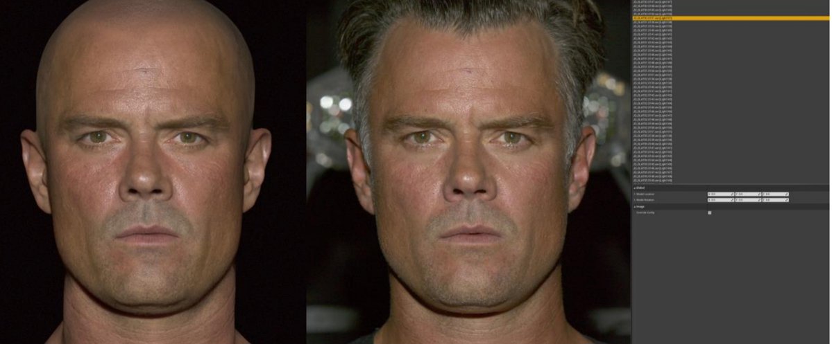 andkalysh's tweet photo. Here is the difference between graphics research and an expensive image filter.

The Callisto Protocol’s skin rendering is the result of actually modelling the problem. Its rendering research deals with skin thickness, light transmission, subsurface scattering, specular response and how those properties behave under different lighting conditions. The render is 1:1 to the actual photo, it doesnt add imaginary sweat, oily skin, shadows etc.

The important part is that the material stays the material. Change the lighting, hair or environment and the skin still responds according to the parameters authored by the artists. The renderer isn’t looking at the final frame and deciding that “realistic human skin probably needs more pores, grease, contrast or wrinkles.”

That’s fundamentally different from what DLSS 5 is doing.

DLSS 5 operates on the final rendered image and uses a learned model to guess a more photorealistic result. It does not suddenly possess a better physical model of that character’s skin, cloth or lighting. It is estimating what those pixels should look like from its training data.

And that distinction becomes obvious in examples like this: facial regions acquire shadows that weren’t produced by the scene’s original lighting, while clothing gains apparent detail that wasn’t present in the authored material.

Those additions may look plausible. Plausible is not the same thing as correct.

A physically motivated skin shader asks: given this geometry, material and incident light, how should light interact with it?

A generative image model effectively asks: given these pixels, what would a more photorealistic version probably look like?

The first is graphics research. The second is inference.

Callisto demonstrates what happens when you research the material and improve the renderer itself. DLSS 5, at least from these examples, looks more like an extremely expensive “realism” filter applied after the actual rendering work has already been done.