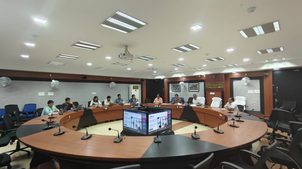 UtkarshBangla's tweet photo. Glimpses from the 3rd DDU-GKY 2.0 Project Approval Committee (PAC) Meeting held on 27th August 2026 at Karigari Bhawan, Kolkata.

#DDUGKY #PBSSD https://t.co/ojVDhJIiHH