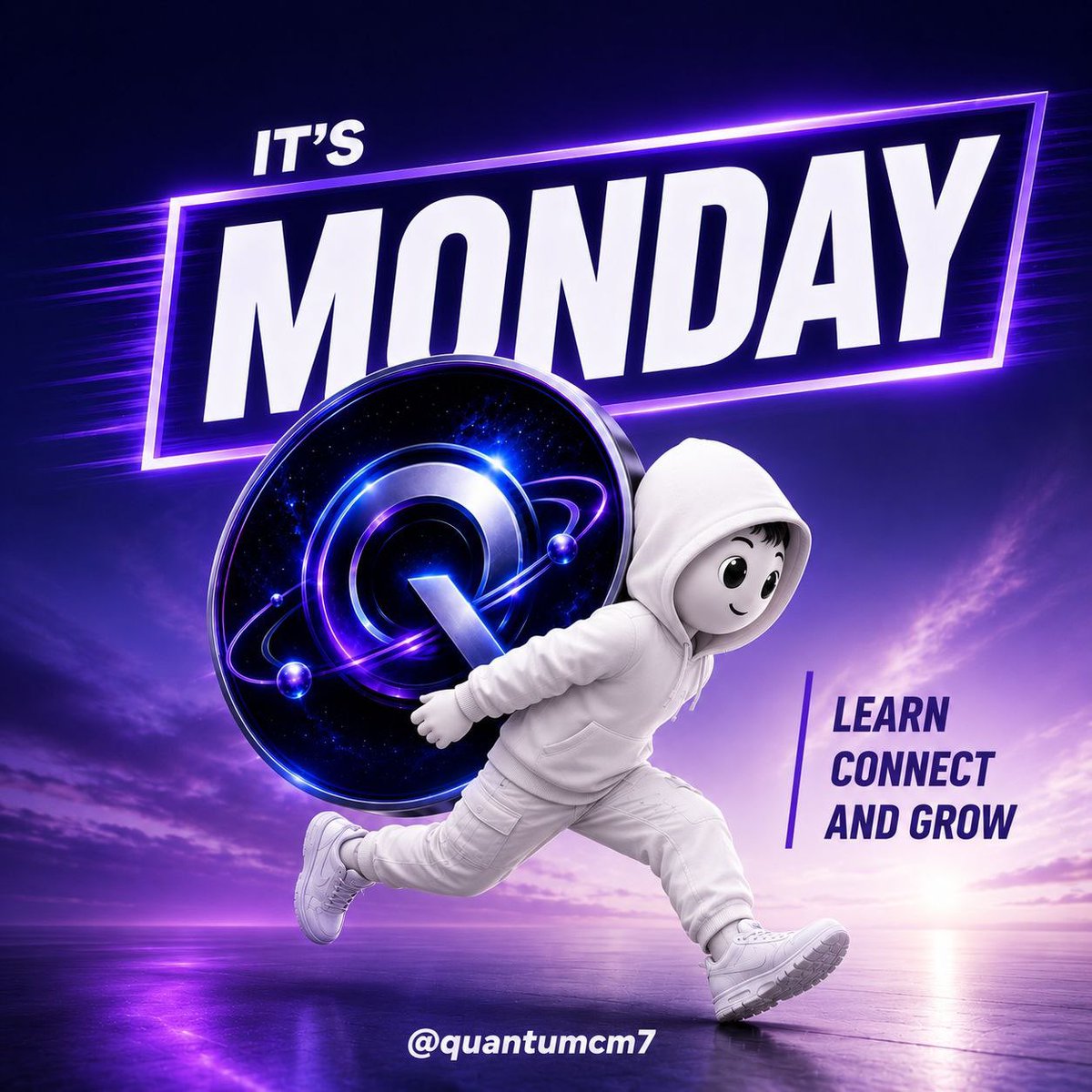 QuantumCM7's tweet photo. 🌐 HAPPY NEW WEEK, QUANTUM COLLECTIVE

New week. New ideas. New perspectives. New opportunities. 🚀

At Quantum Collective, we believe the best communities don’t just consume information.

They question. They learn. They connect. They build.

And this week, we’re bringing the conversations back. 🎙️

🗣️ Quantum Spaces
📅 Monday – Friday
⏰ 6PM WAT

From AI and security to finance, Web2 and Web3, we’re asking the questions that matter and learning together.

No empty hype.
No boring conversations.
Just people, ideas and perspectives shaping what comes next.

Pull up. Bring your voice. Bring your curiosity.

🌐 Welcome to another week in Quantum Collective.

Let’s go deeper. Let’s grow together. 🚀