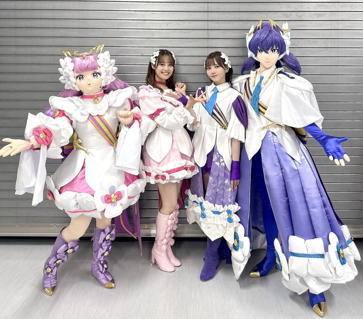 kitoakari_1016's tweet photo. 💜🩷💜🩷 #プリオケ https://t.co/1iOjSCx7ys