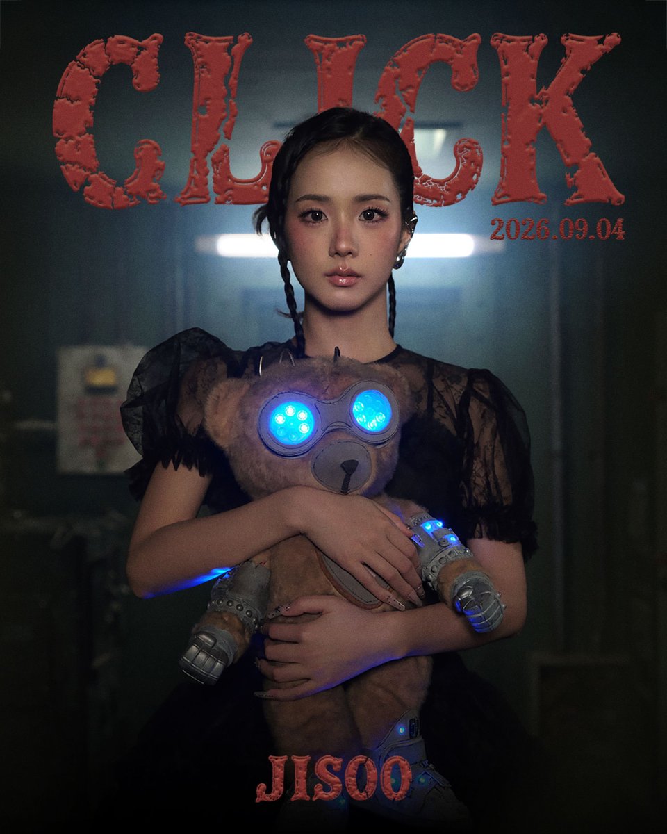 ForeverKimJisoo's tweet photo. CLICK BY JISOO POSTER. 

OUT 09.04.26 https://t.co/WbF5MvXrYQ