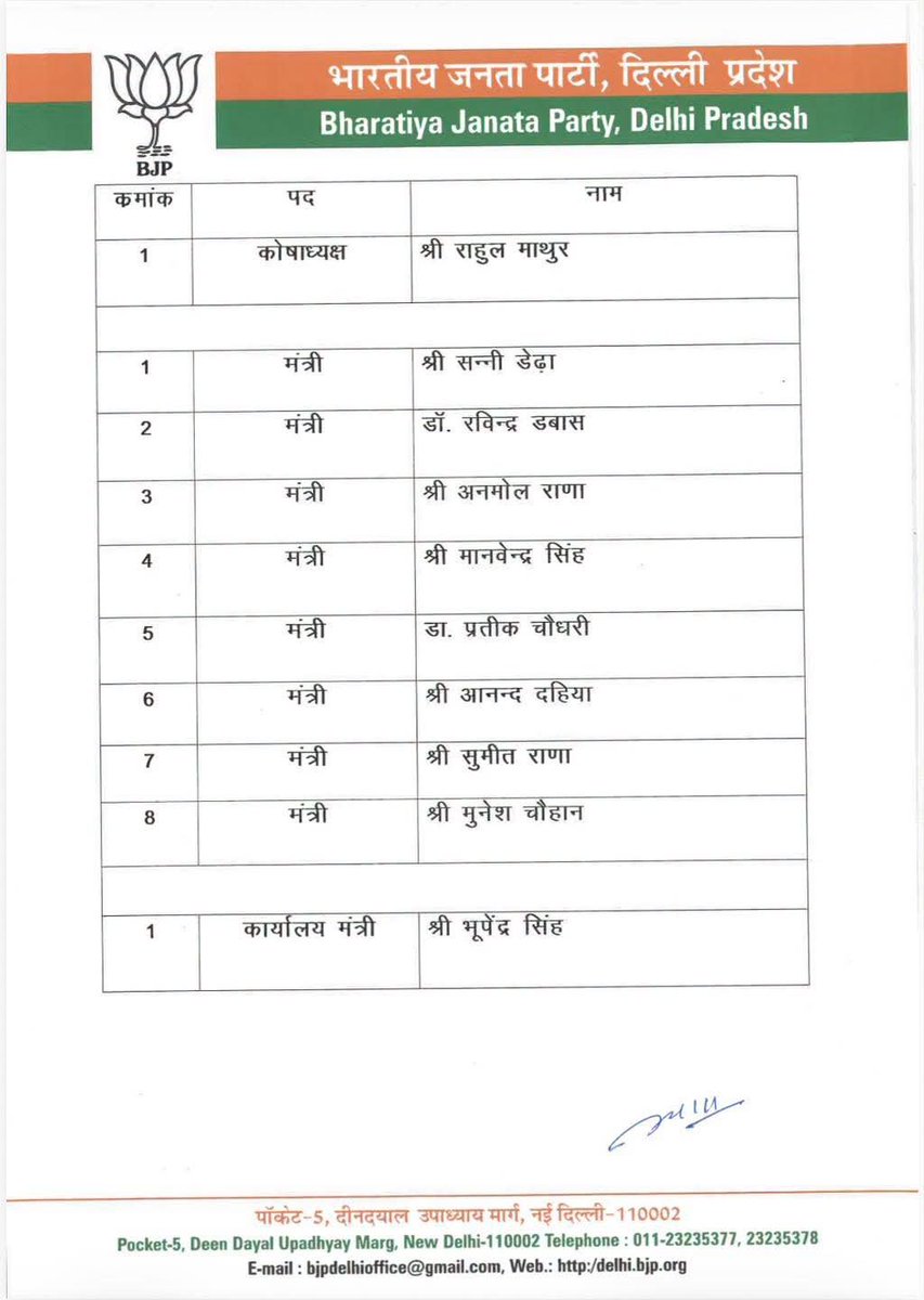 vikasaips_vikas's tweet photo. दिल्ली प्रदेश किसान मोर्चा की मेन टीम मे एक भी ब्राह्मण को उपाध्यक्ष महामंत्री या मंत्री नहीं लिया गया। इस हिसाब से तो भारत मे ब्राह्मण खेती ही नहीं करता शायद?
ऐसा लग रहा यह भी extended OBC मोर्चा है?@narendramodi @AmitShah @NitinNabin @BJP4Delhi @ManojTiwariMP https://t.co/nurY9Yh92A